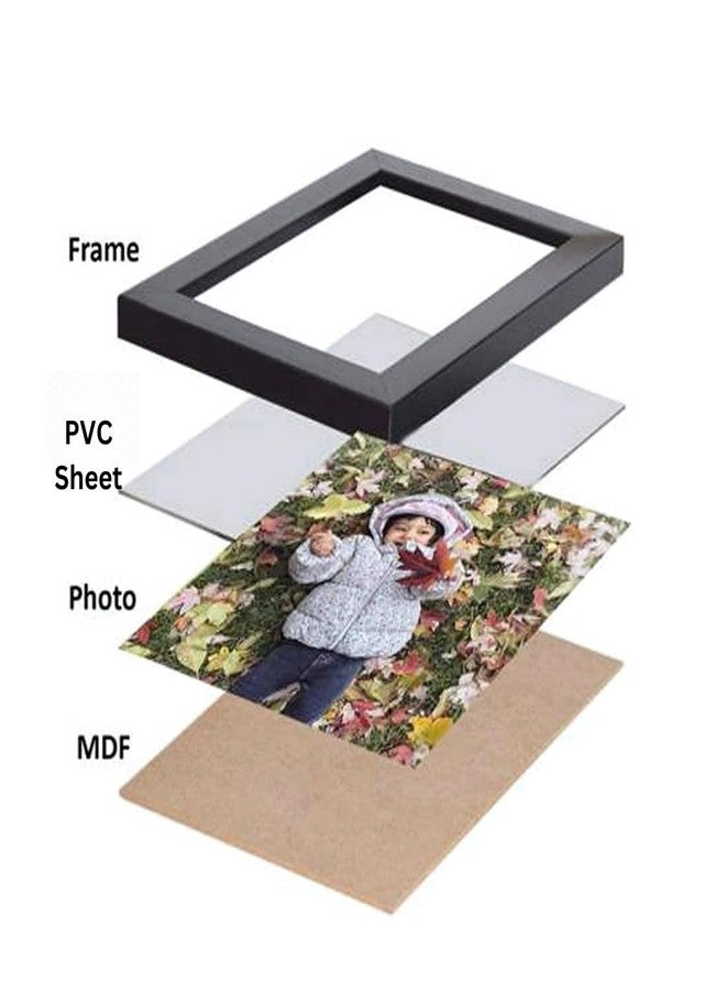 EasyGoods Photo Frame for Wall Decoration - Black, A4 Picture Frame, Display Pictures Frames, Wall Gallery Poster Frame, A4 Size Frame Set of 1 - Image 3